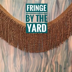 Gold Bullion Fringe Large New